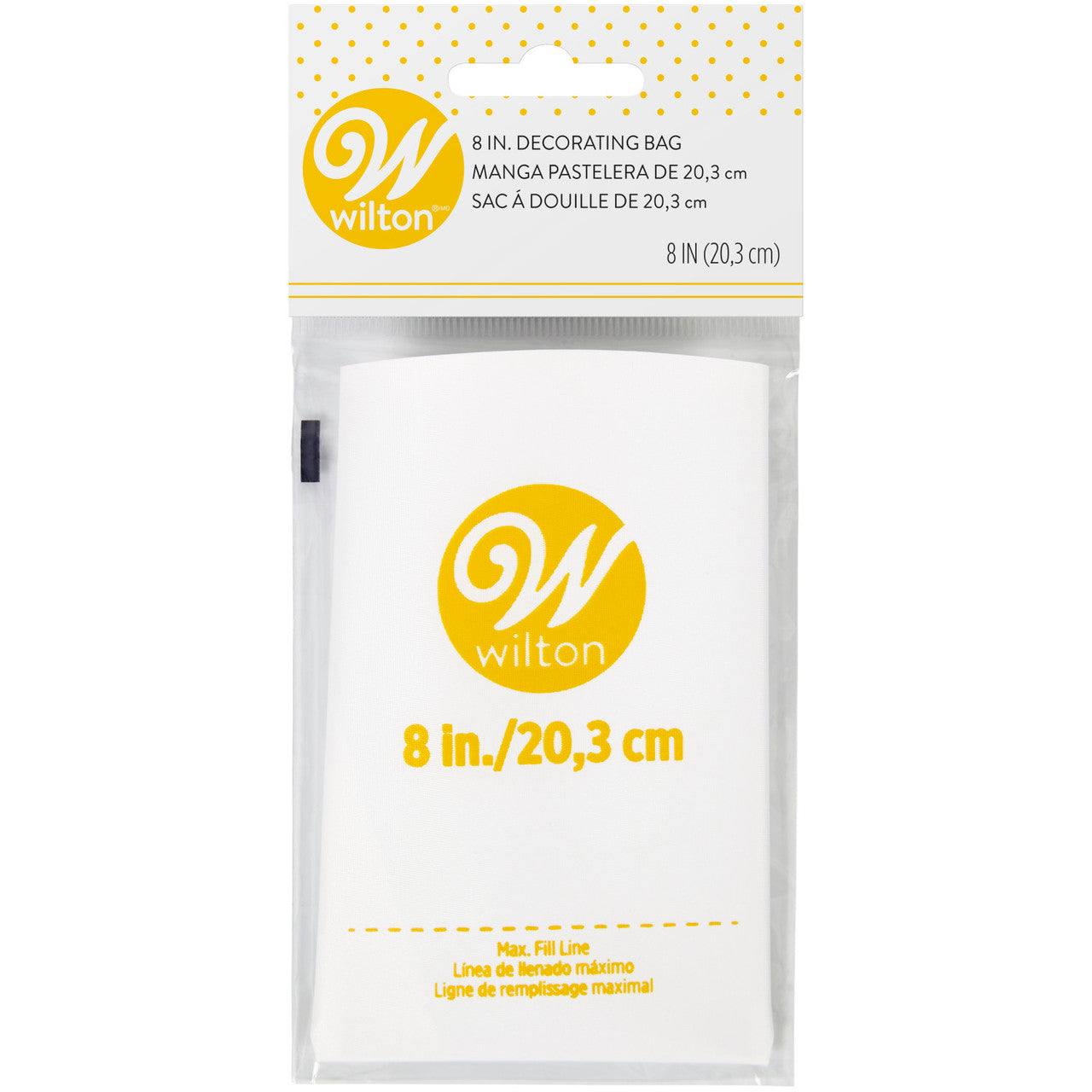 Reusable Featherweight Decorating Piping Bag, 8 inch, Wilton