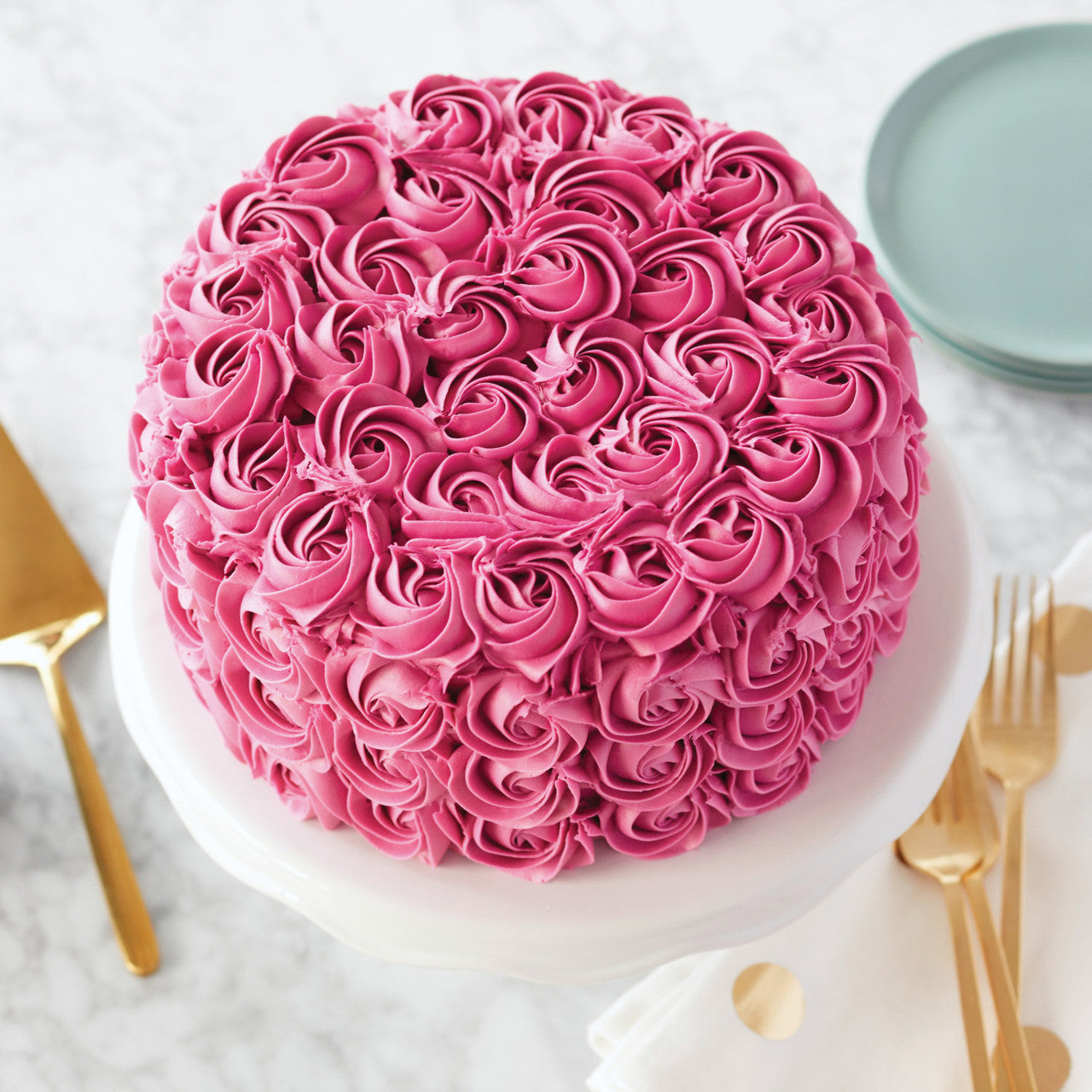 Aluminum Bakeware Round Cake Pan 8x2 Inch, Wilton