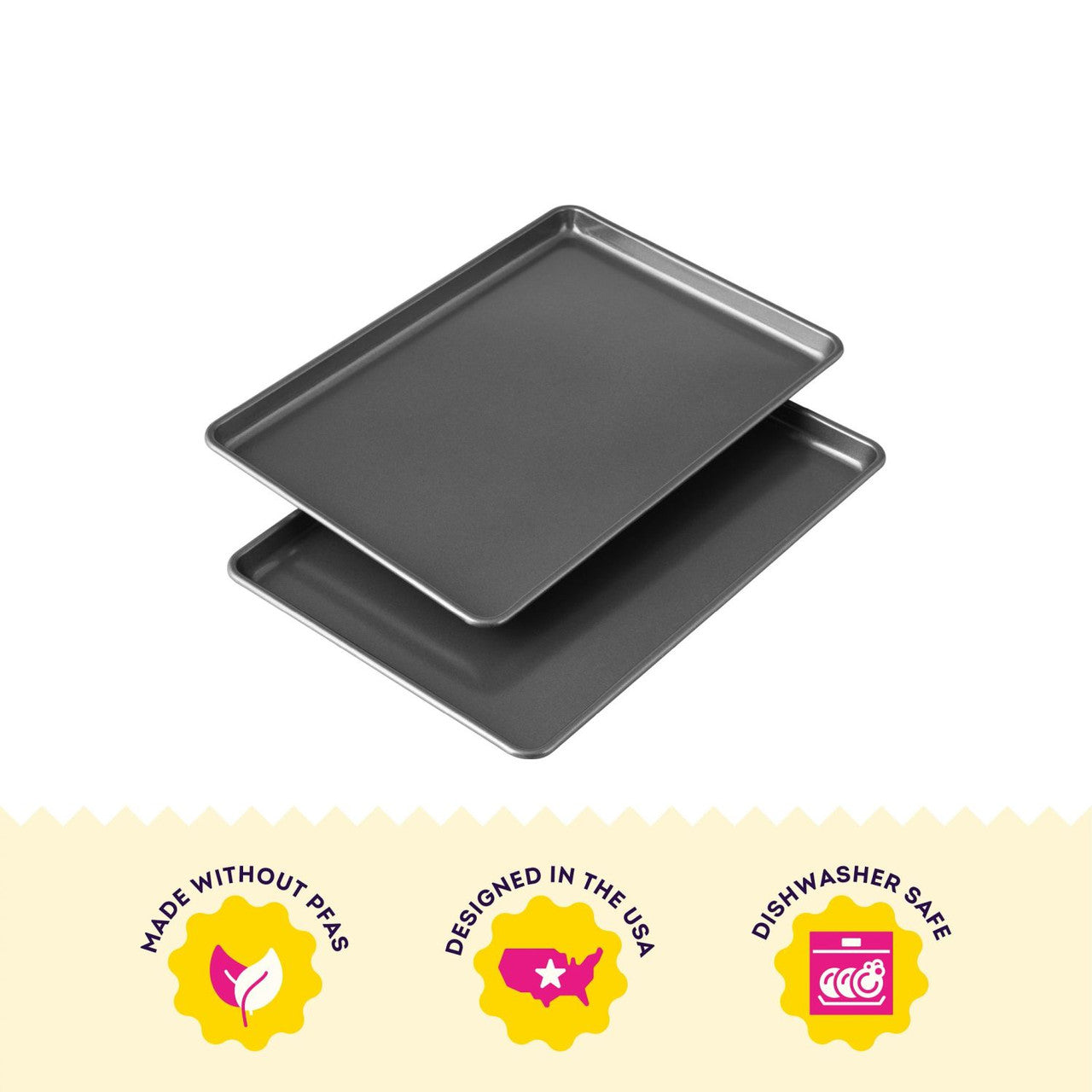 Easy Layers! Sheet Cake Pan, 9x13 Inch, 2-Piece Set, Wilton