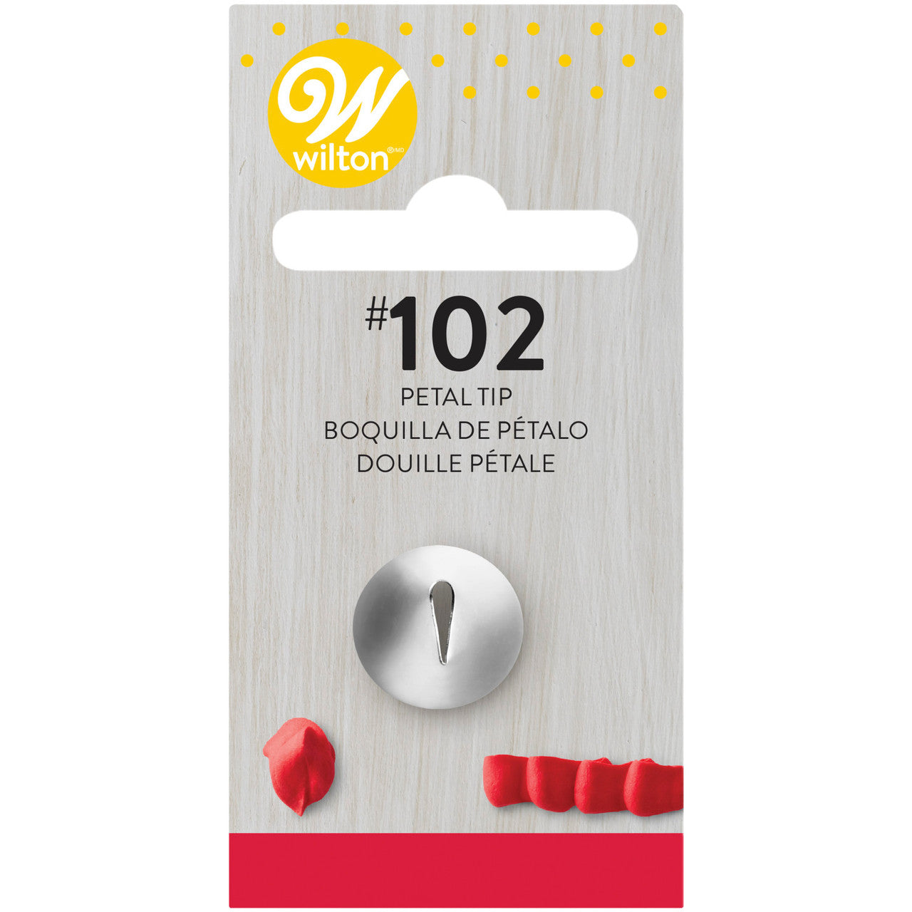 Wilton Small Petal Cake Decorating Tip #102