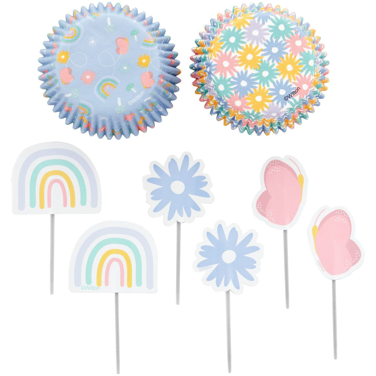 Spring Cupcake Decorating Kit, 72 Piece, Wilton