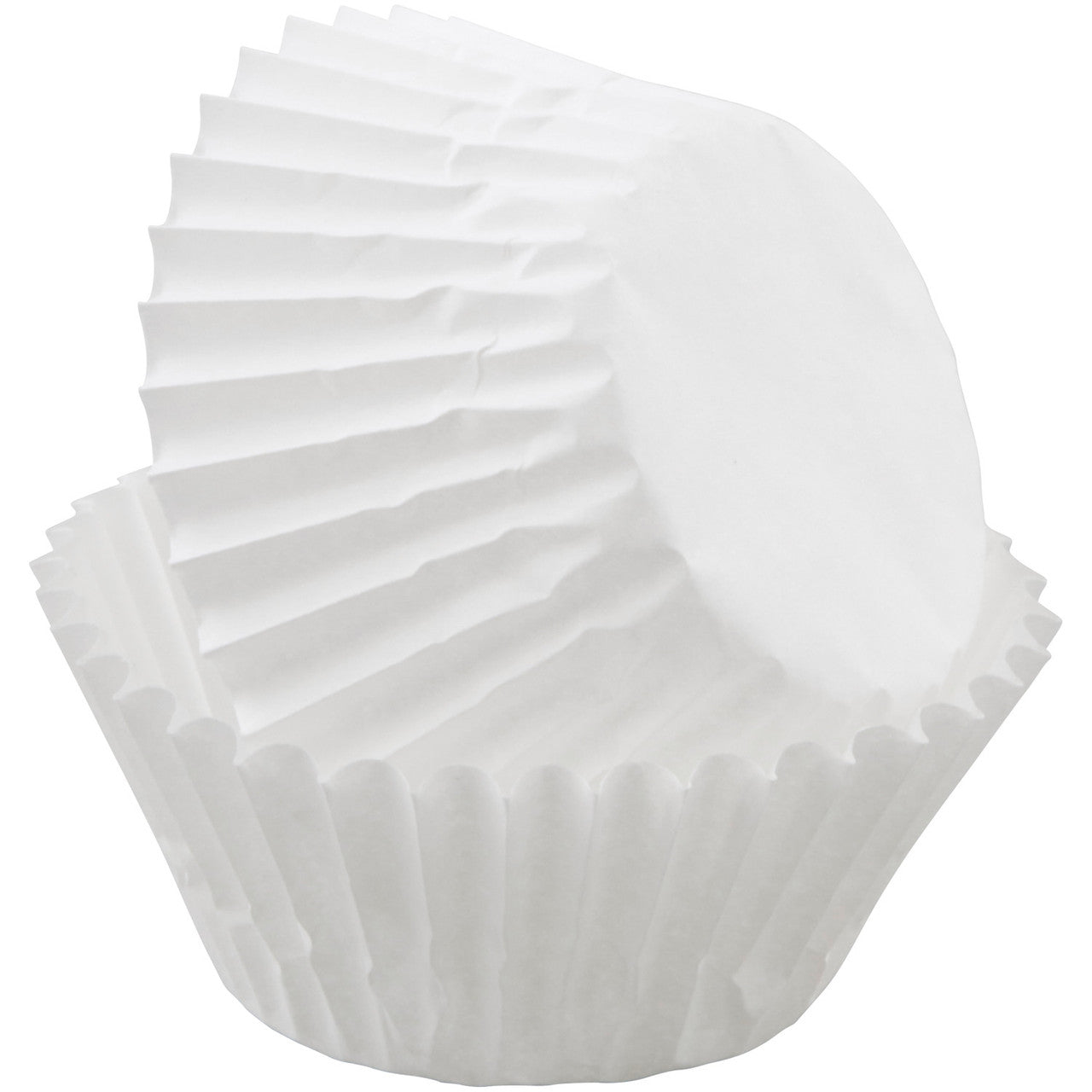White Mini Cupcake Liners, 100-Count, Wilton