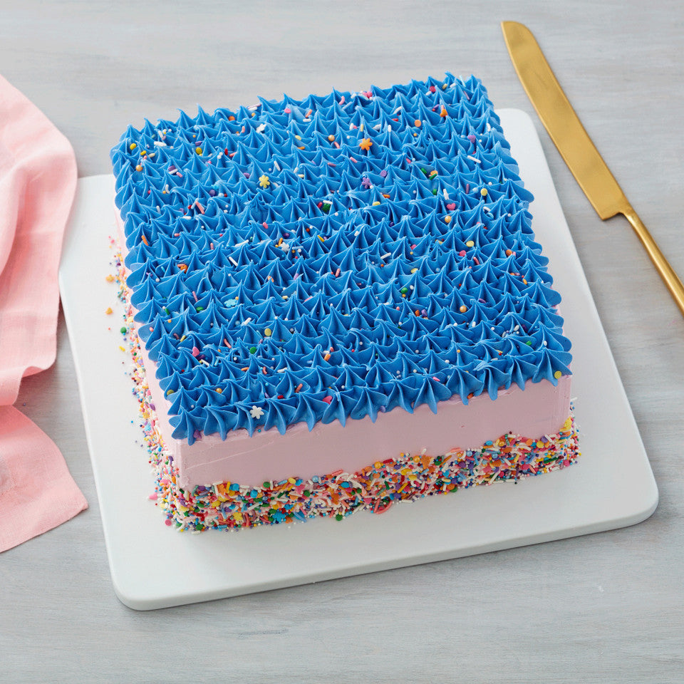 Aluminum Bakeware Square Cake Pan 10x2 Inch, Wilton