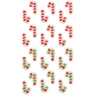 Candy Cane Icing Decorations