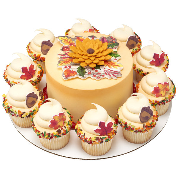 Fall Foliage Gum Paste