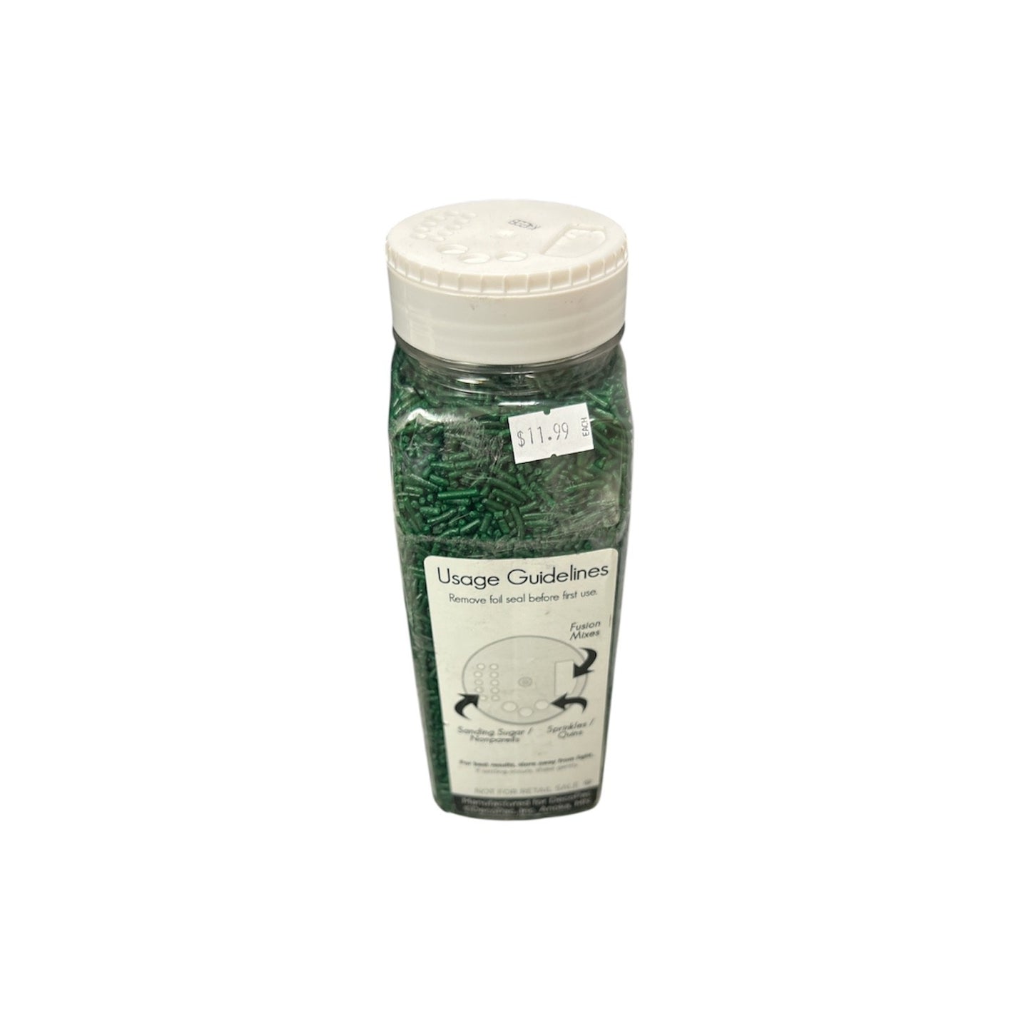 Green Jimmie Sprinkles Bulk 26oz