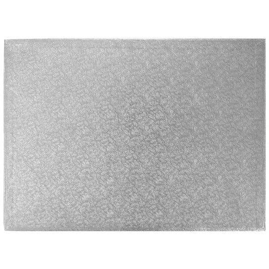 1/2 Sheet Silver Foil Cake Board/Drum