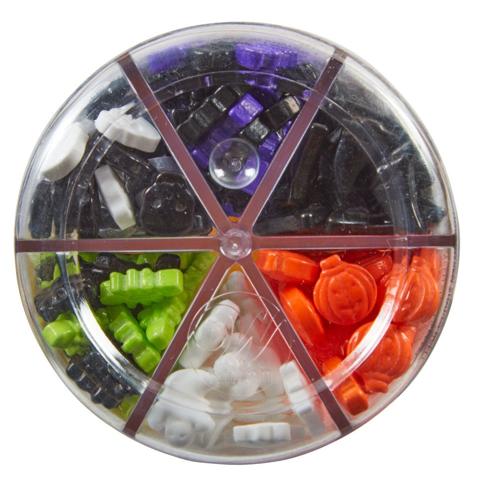 Halloween Shapes 6-Cell Sprinkles Mix, 6.45 oz.