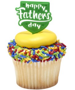 Happy Father's Day Hero Dessert Picks