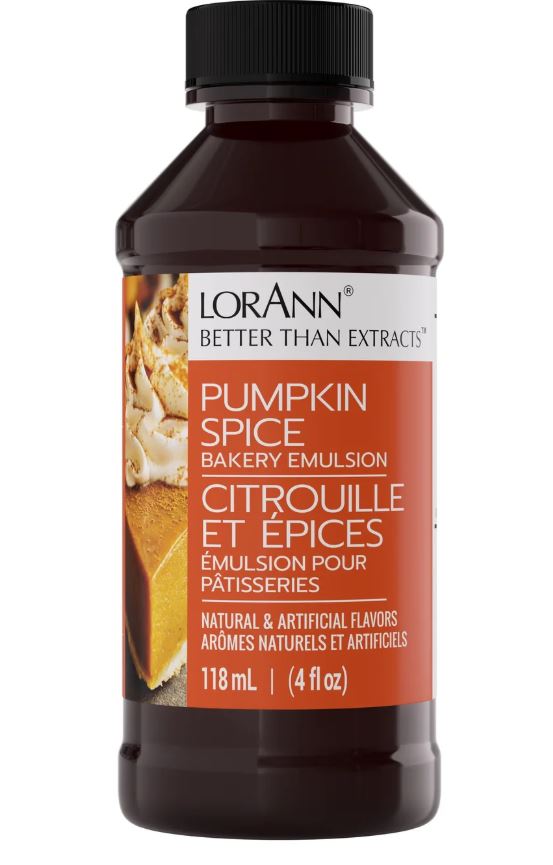 Pumpkin Spice Emulsion 4oz - LorAnn