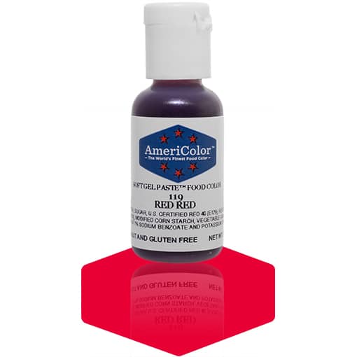 Americolor Soft Gel Paste, .75 oz, Shades of Red