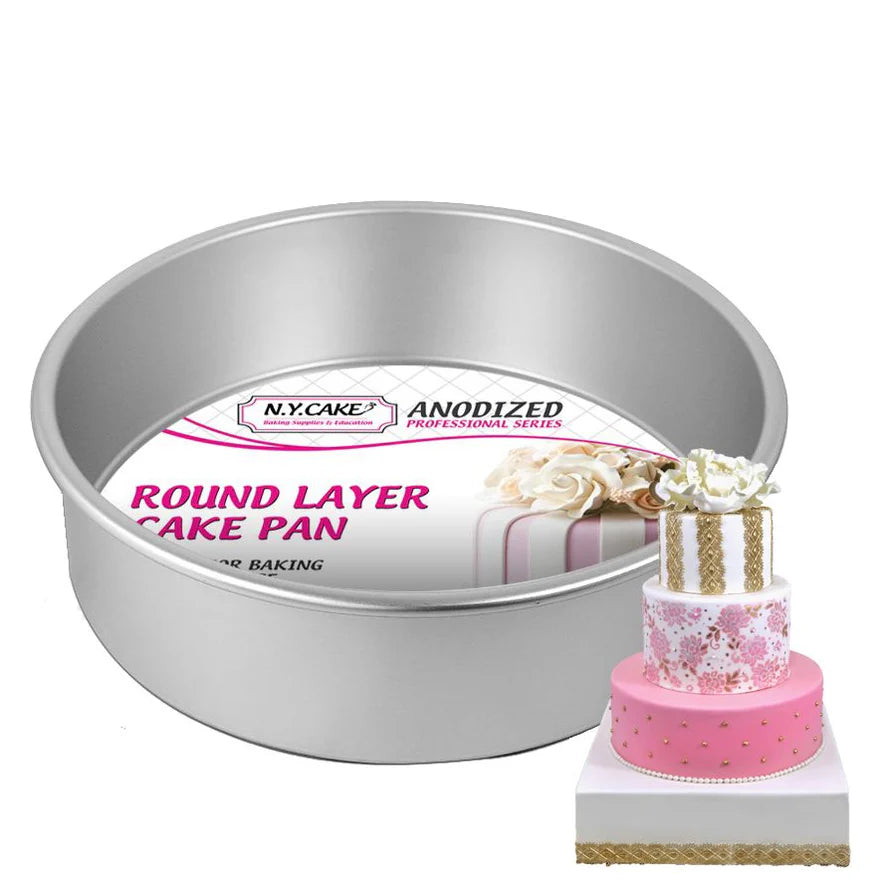 Round Layer Cake Pan 10x3" by NY Cake