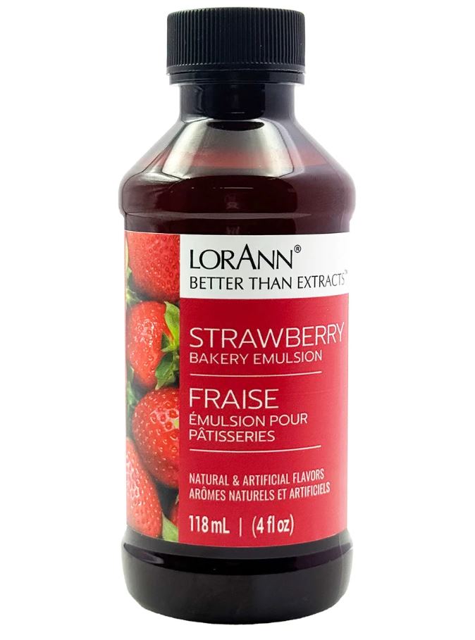Strawberry Emulsion 4oz - LorAnn