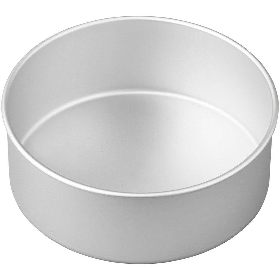 Aluminum Bakeware Round Cake Pan 8x3 Inch, Wilton