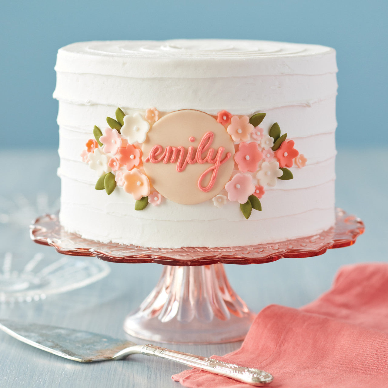 Aluminum Bakeware Round Cake Pan 8x3 Inch, Wilton