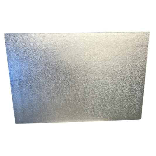 Full Sheet Silver Foil Cake Board/Drum