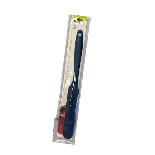 Fox Run Navy Silicon Icing Spatula 9”