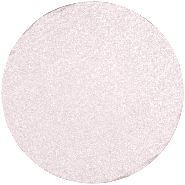10 Inch Pink Foil Round Cake Board/Drum