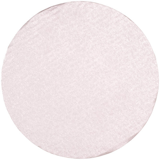 10 Inch Pink Foil Round Cake Board/Drum