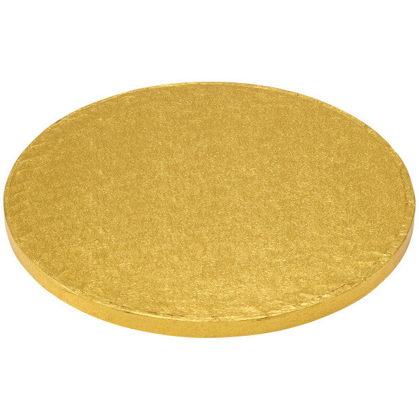 10 Inch Round Gold Foil Cake Board/Drum