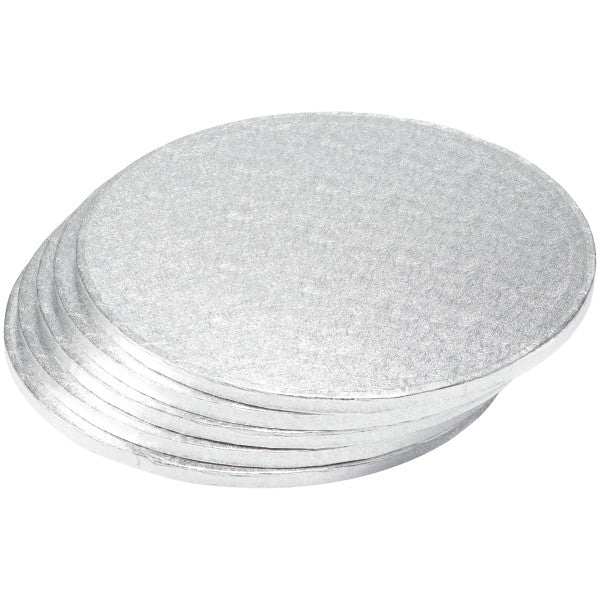 12 inch White Round Cake Drum 1/2"