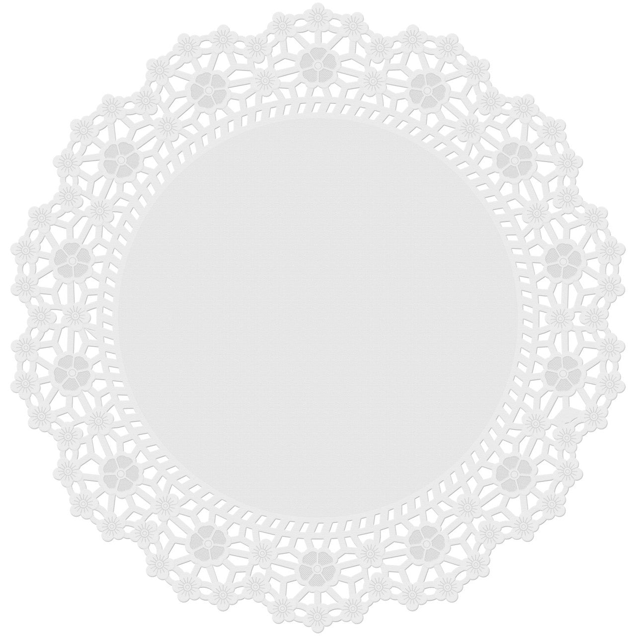 12 inch Round Paper Doilies