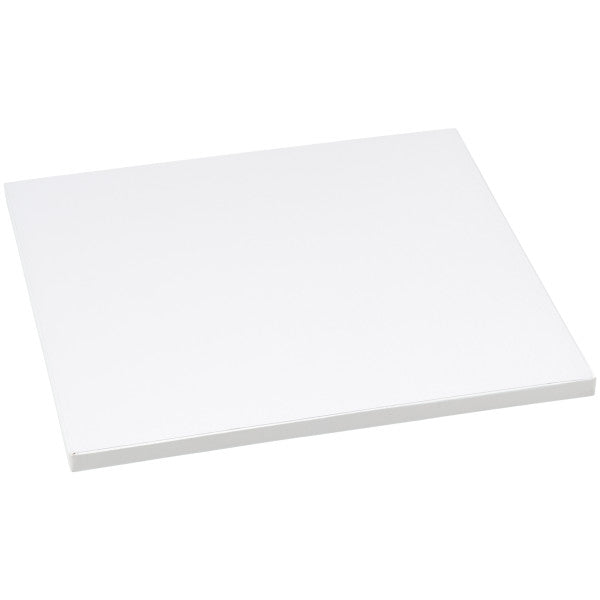 12 inch White Square Cake Drum 1/2"