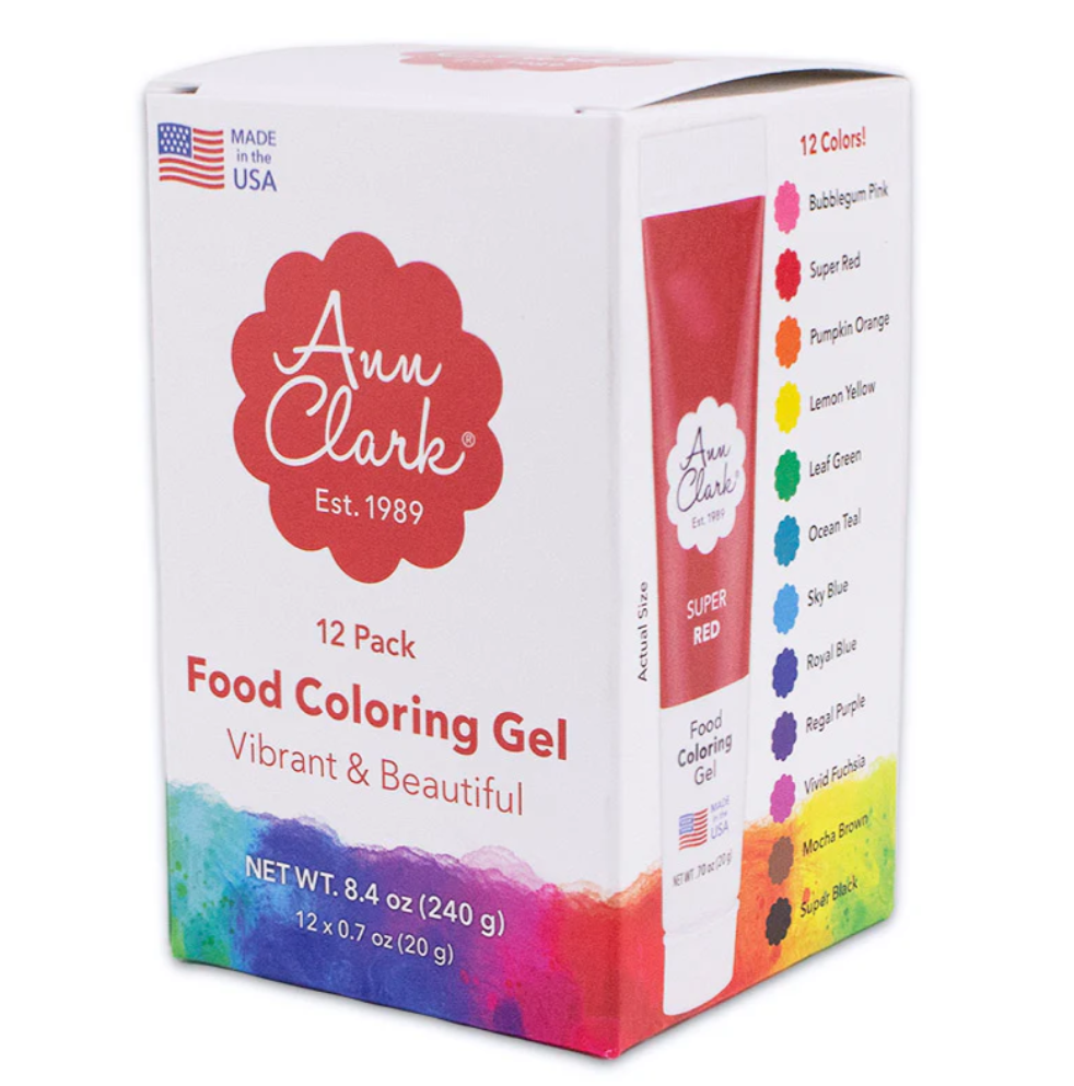 Ann Clark Food Coloring Gel, .7 oz, 1 Tube