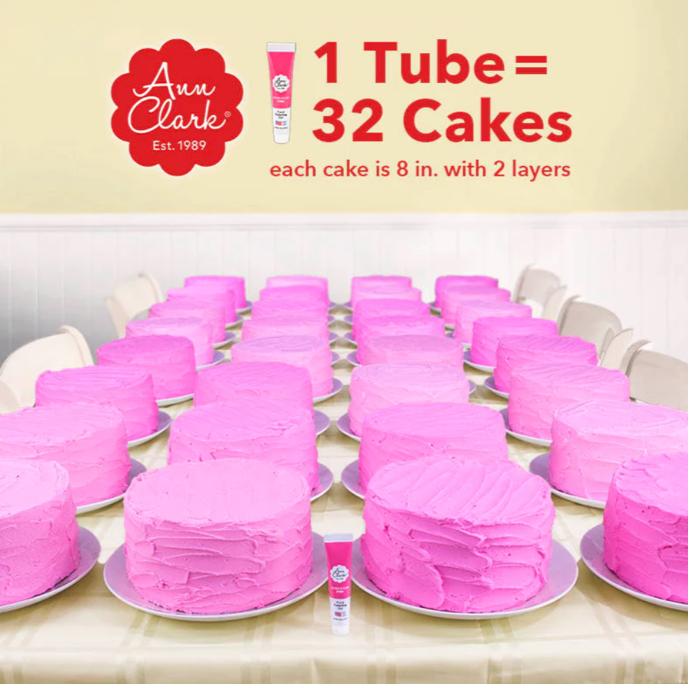 Ann Clark Food Coloring Gel, .7 oz, 1 Tube