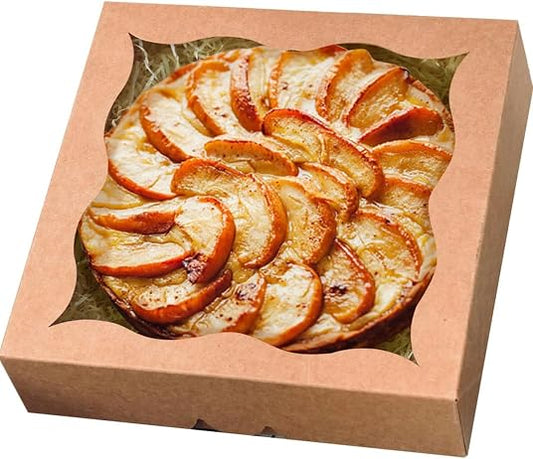 12x12x3 inch Brown Pie Box