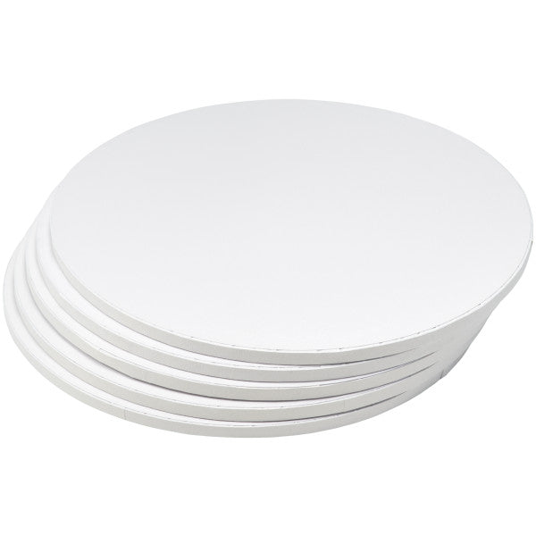 16 inch White Round Cake Drum 1/2"