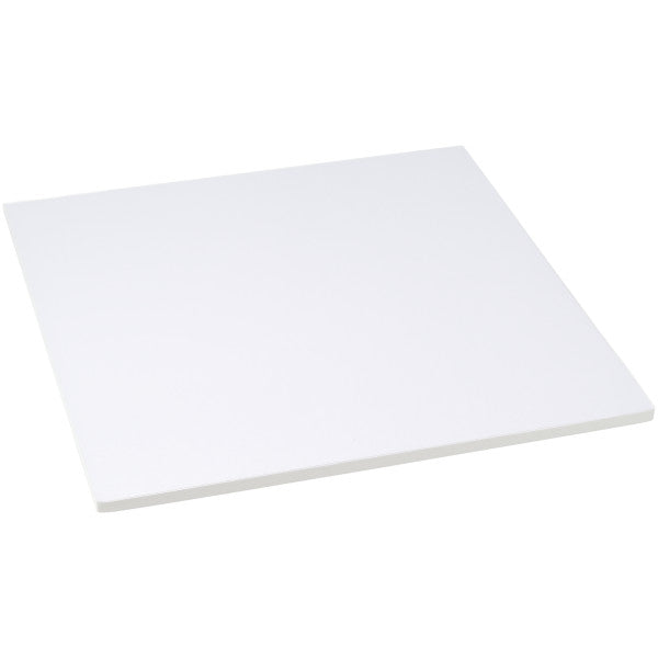 18 inch White Square Cake Drum 1/2"