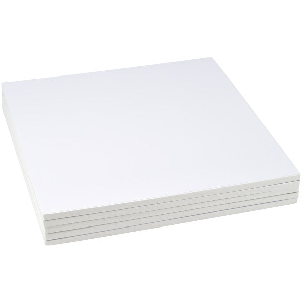 18 inch White Square Cake Drum 1/2"