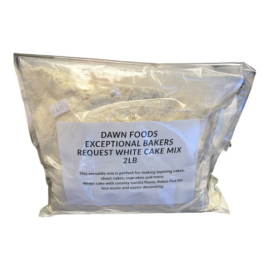 2 LB White Cake Mix, Dawn Foods