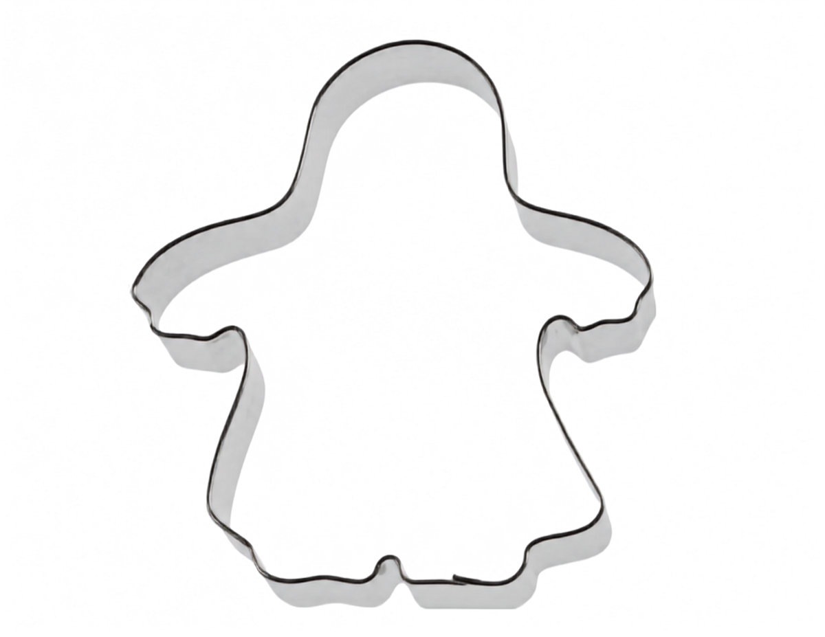 Ghost Trick or Treater Cookie Cutter (4.25in)