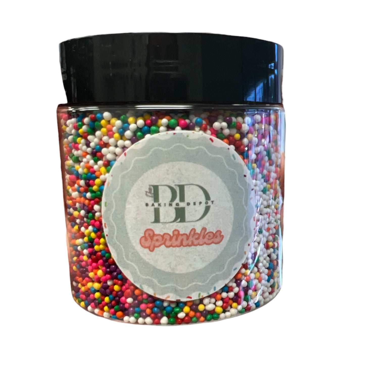 Rainbow Non-Pareils Sprinkles 4oz