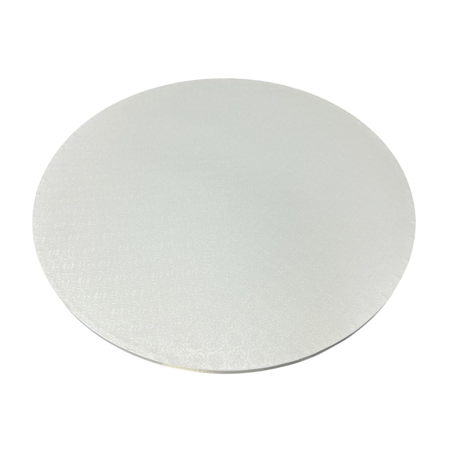 22” Round White Cake Drum Board