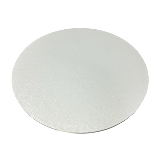 22” Round White Cake Drum Board
