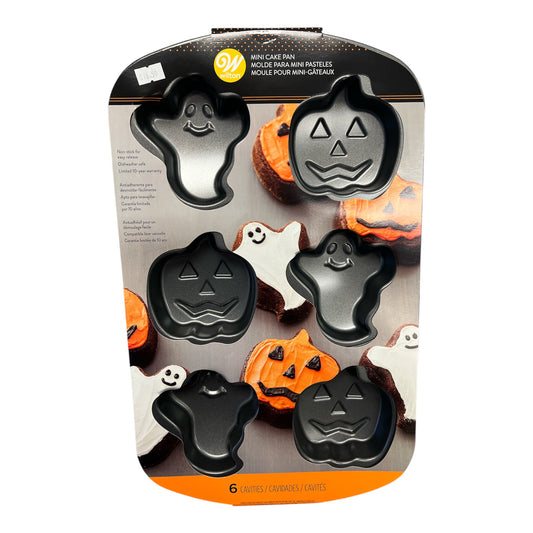 Halloween Ghost & Pumpkin Mini Cake Pan