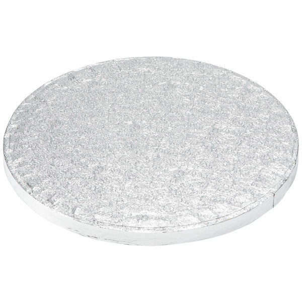 8 inch White Round Cake Drum 1/2"