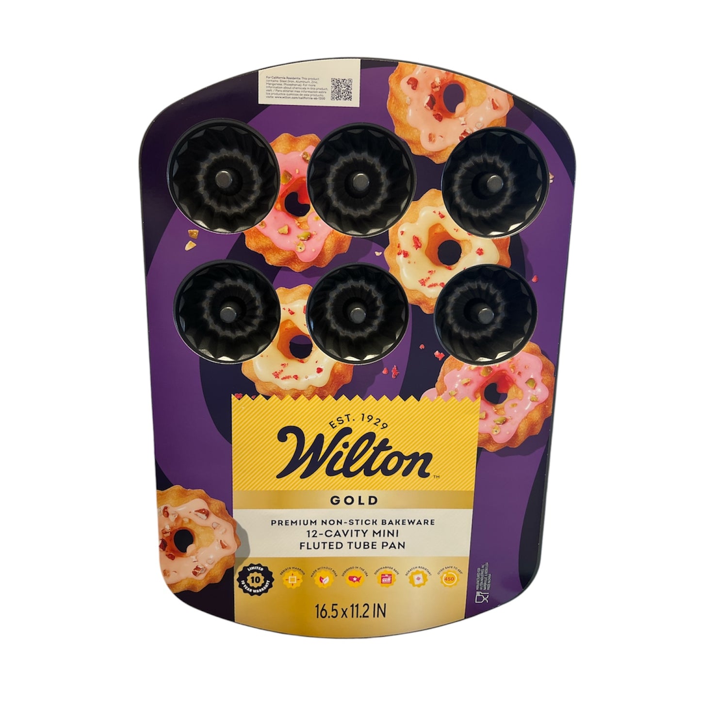 Mini Fluted Pan 12-Cavity