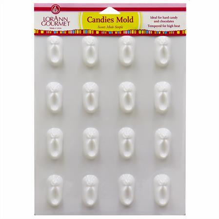 Baby Booties Candies Sheet Mold