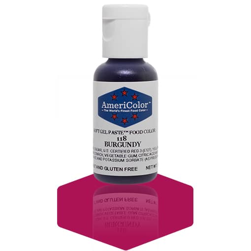 Burgundy Soft Gel Paste, .75 oz