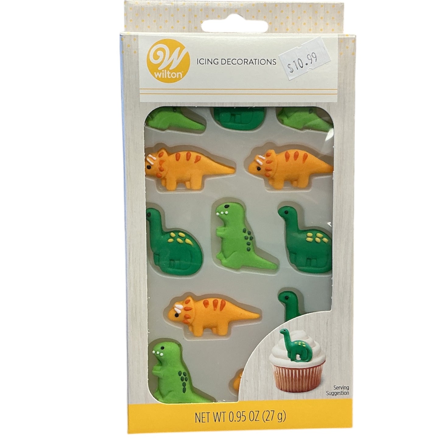 Dinosaur Royal Icing Decorations, 12 piece