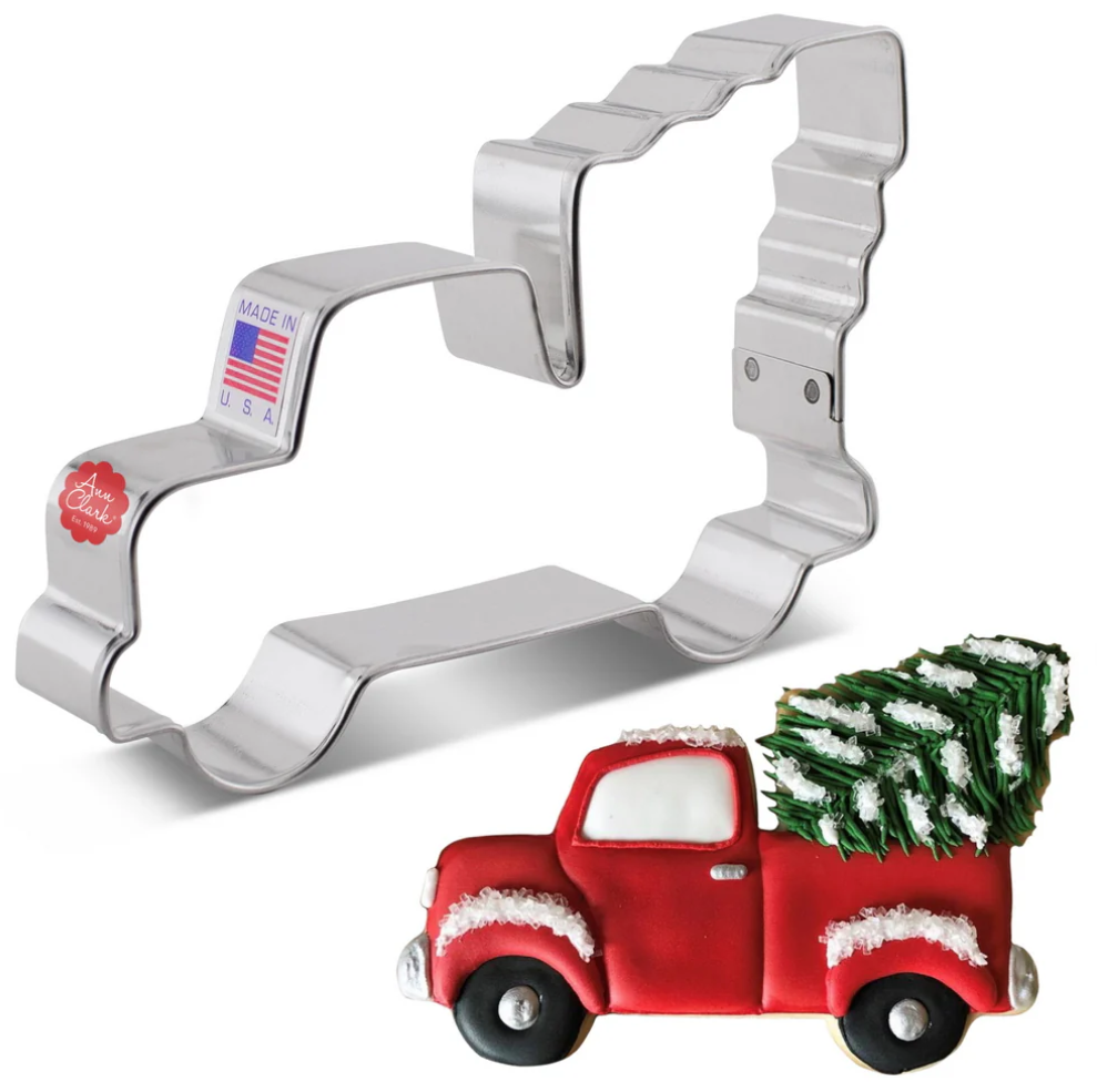 Christmas Truck w/Tree Cookie Cutter