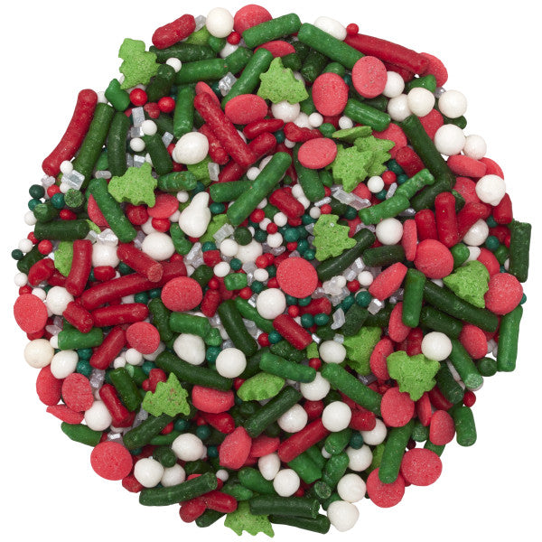 Christmas Specialty Mix Sprinkles, 4oz.