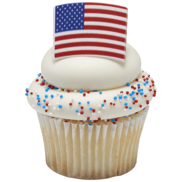 Red, White, and Blue Patriotic Nonpareils, 4 oz container