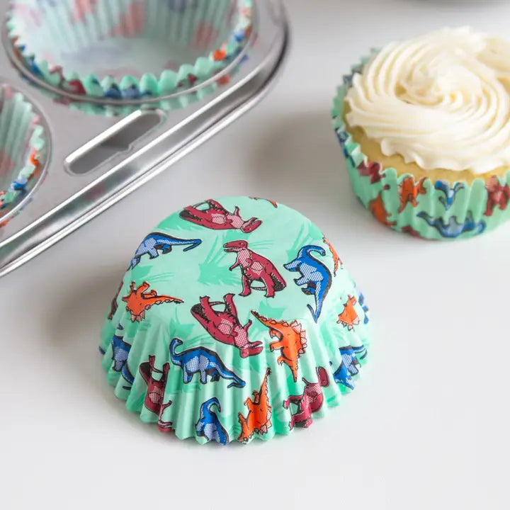 Dinosaur Cupcake Liners
