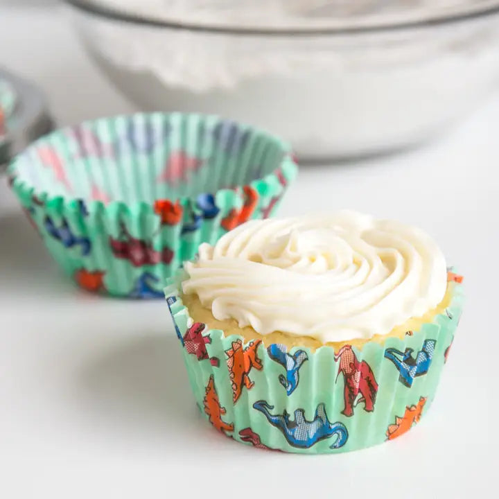 Dinosaur Cupcake Liners
