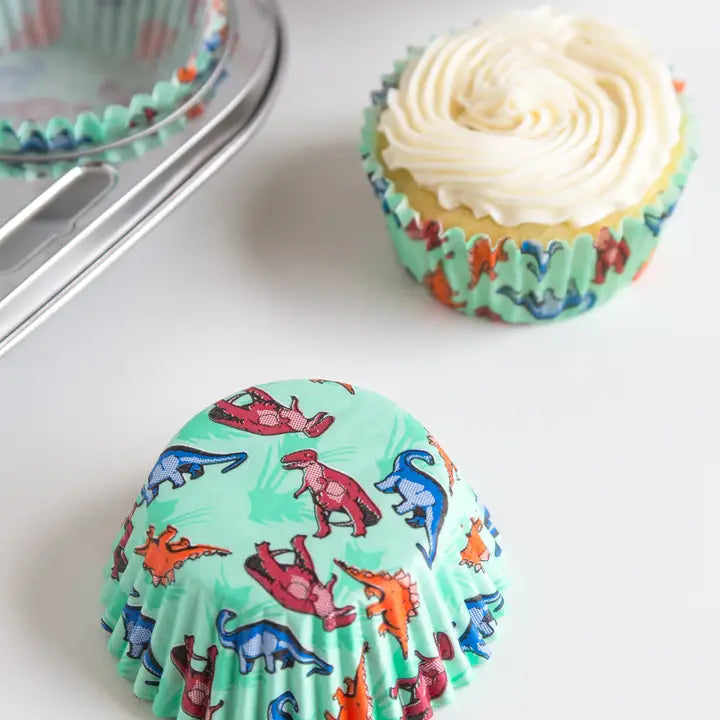 Dinosaur Cupcake Liners